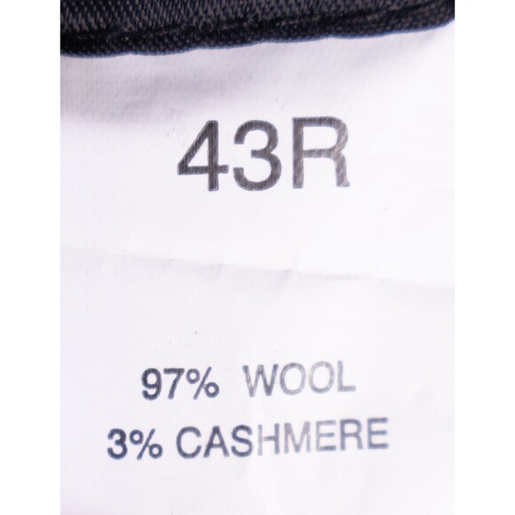 Jos. A. Bank Mens Blazer Solid Wool/Cashmere 2 Button Suit Jacket Sport Coat 43R - Picture 11 of 13